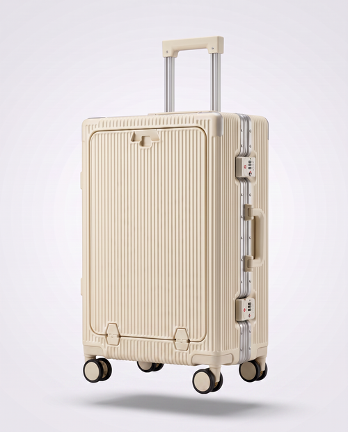 VAREL Signature Cabine - coloris Beige, valise cabine 20 pouces haut de gamme